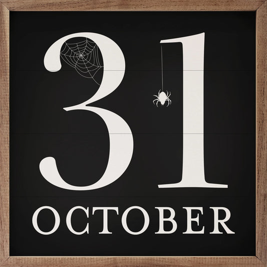 October 31st Web Sign