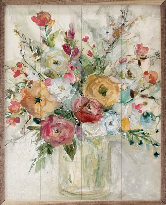Contemporary Bouquet Sign