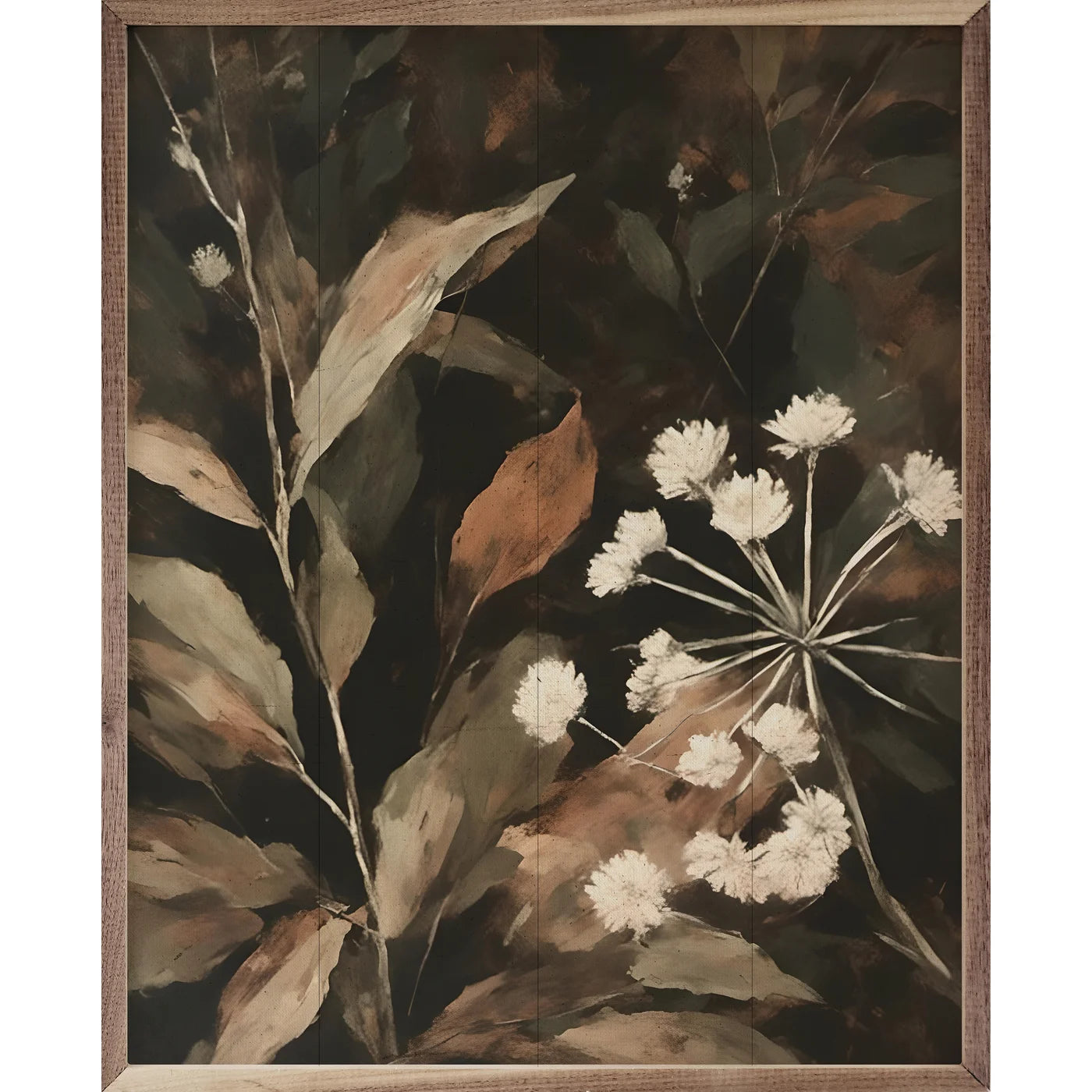 Cream Florals Sign