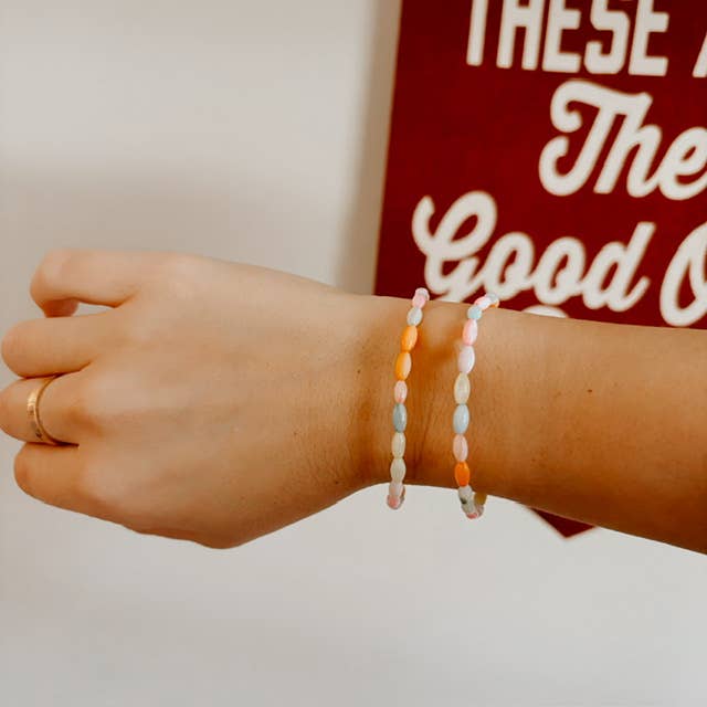 Colorful Shell Beaded Bracelet