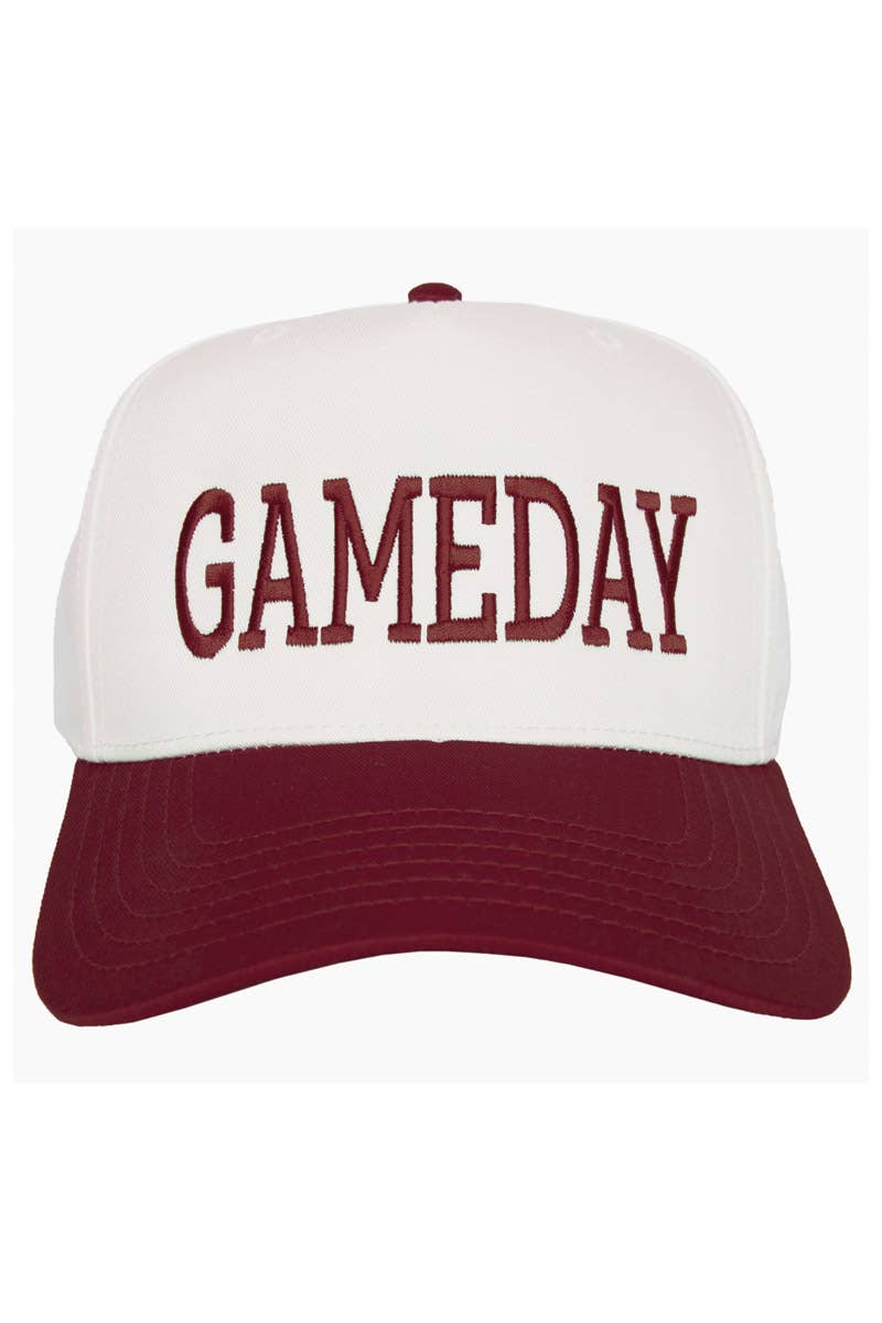 GameDay Black & White Trucker Hat