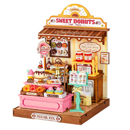 Sweetie's Donut Shop Miniature House