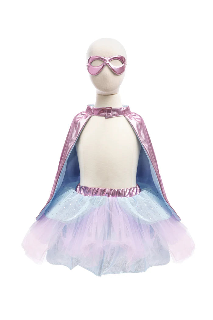 Super-duper Tutu, Cape & Mask Metallic Set