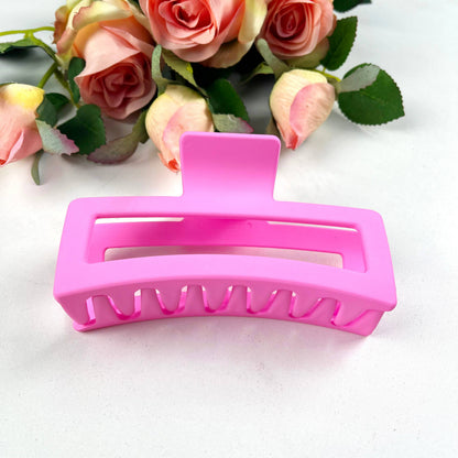 Teal Rectangular Hair Clip