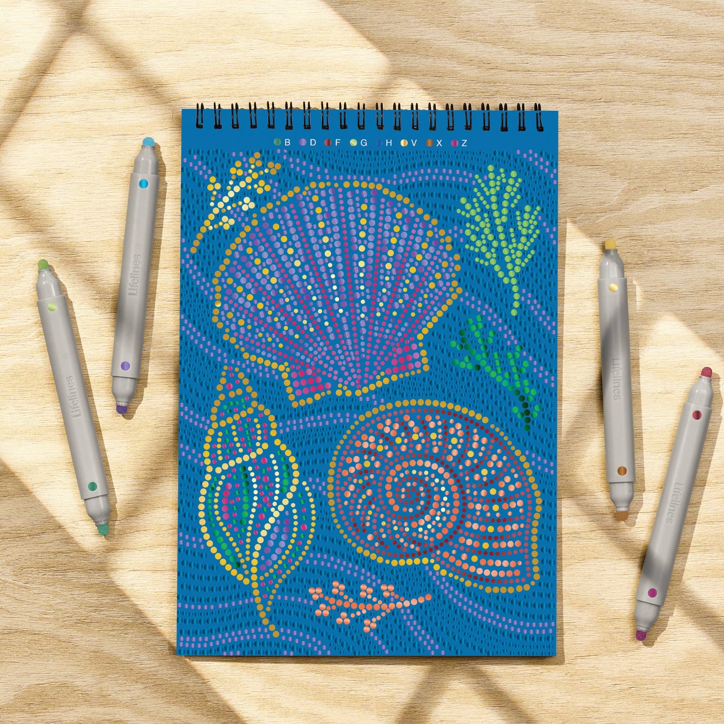 Into the Deep Metallic Ink FlowArt