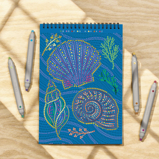 Into the Deep Metallic Ink FlowArt