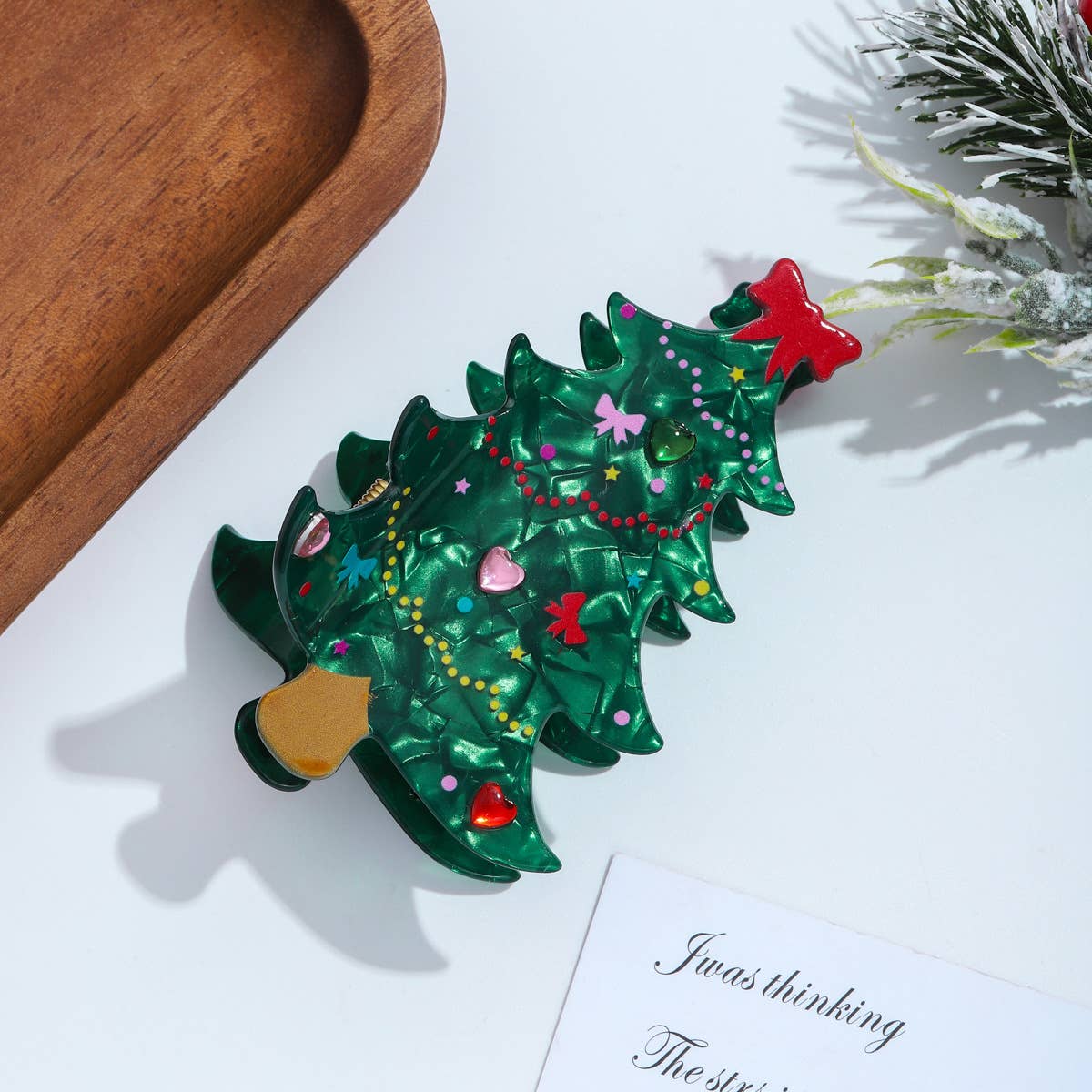 Gingerbread Man Hair Clip