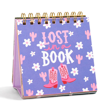 52 Weeks Of Book Lover Quotes Desk Flip Calendar