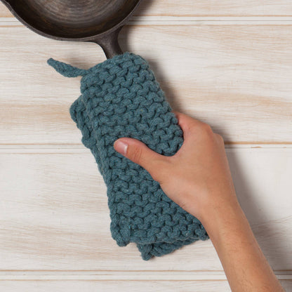 Lagoon Knit Potholder