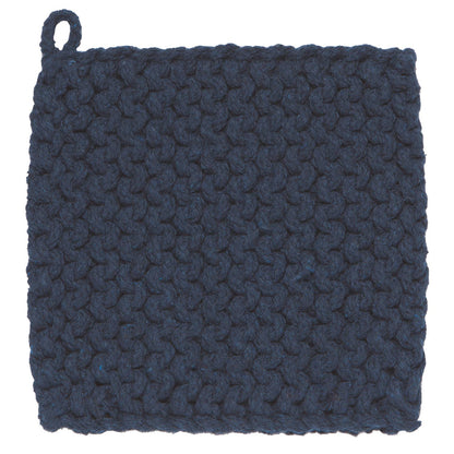 Midnight Blue Knit Potholder