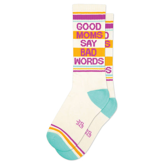 Good Moms Say Bad Words Crew Socks