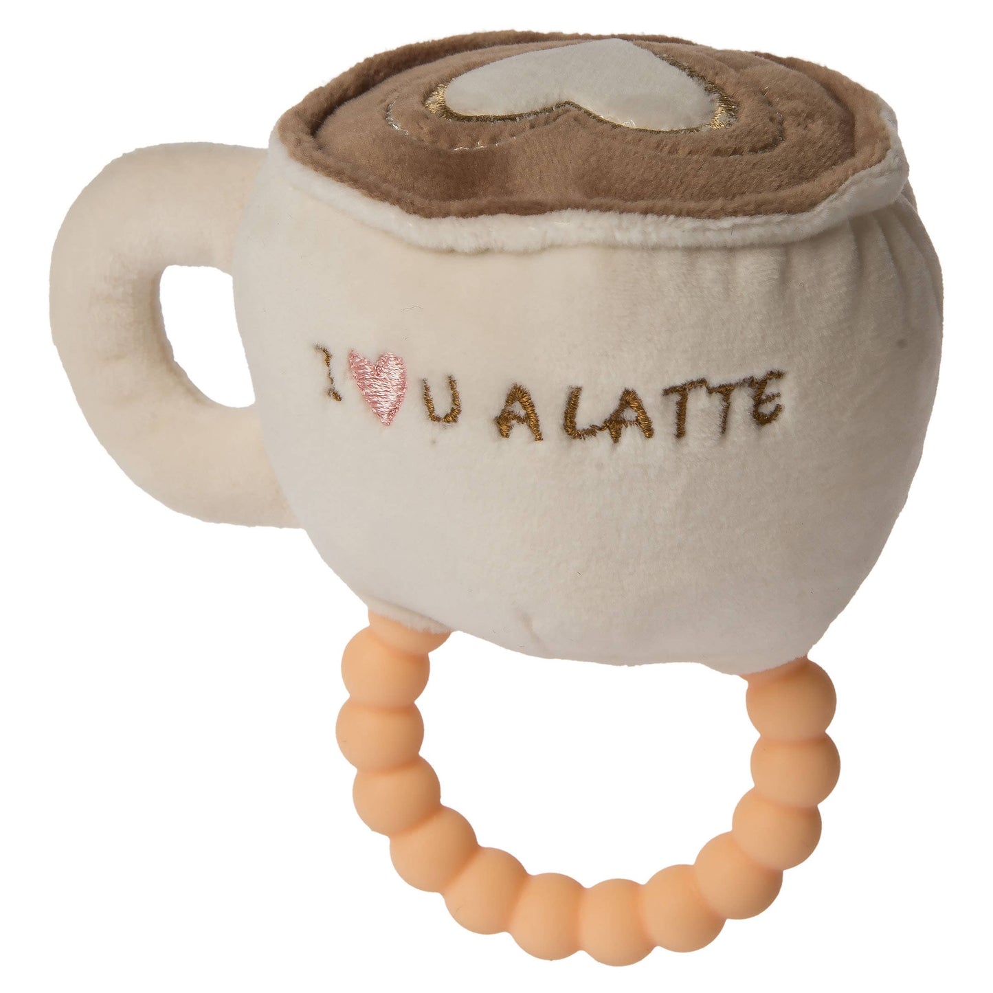 Sweet Soothie Hot Latte Teether Rattle
