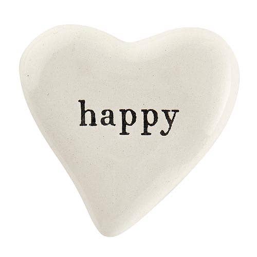 Happy Ceramic Heart
