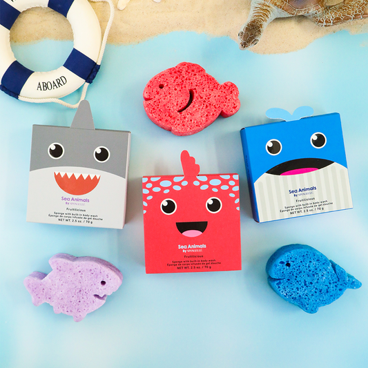 Sea Animals Kids Sponge