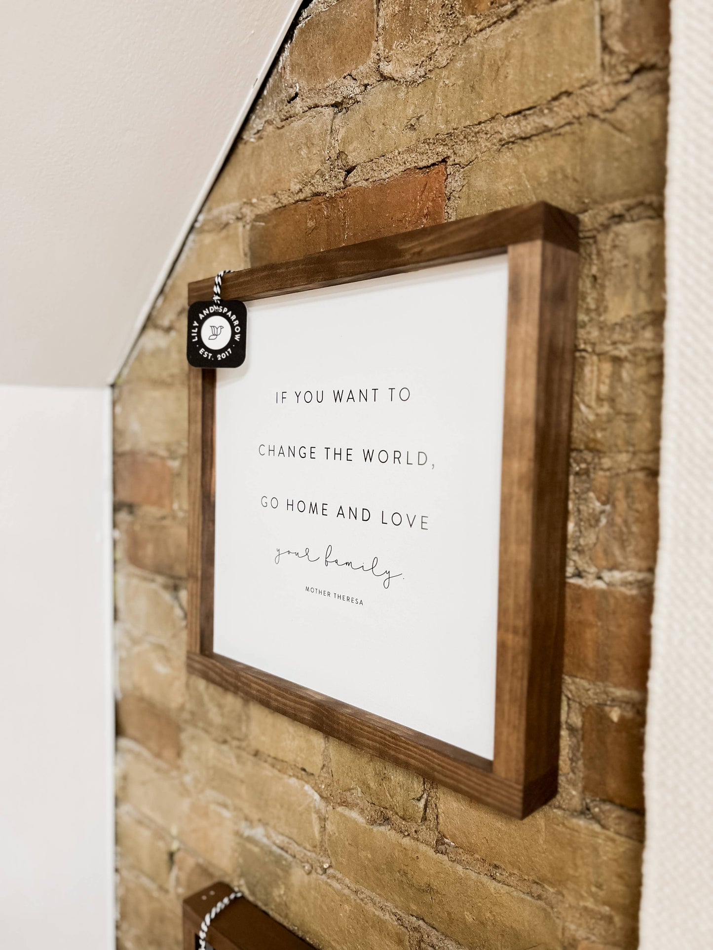 If You Want to Change the World Wall Sign