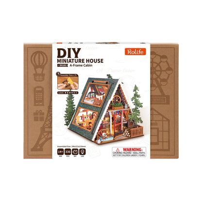 A-Frame Cabin Miniature House