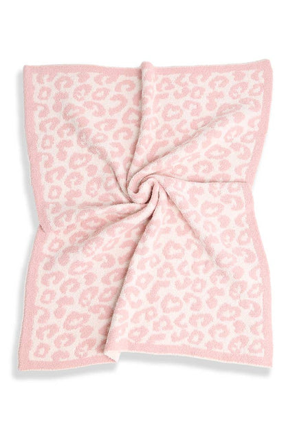Pink Luxury Kids Throw Blanket