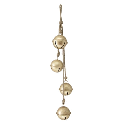 Round Gold Hanging Bells