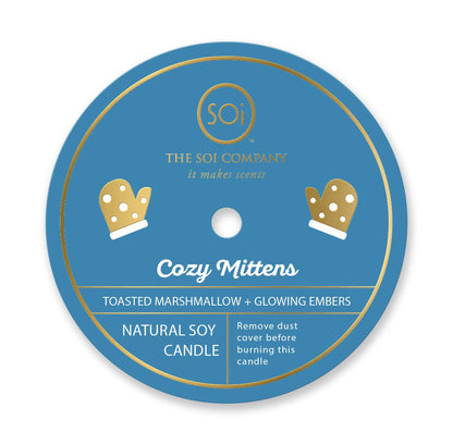 Mittens Icon Candle