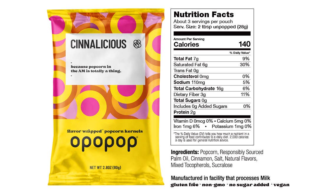 Variety Show Flavor-Wrapped Popcorn Kernels