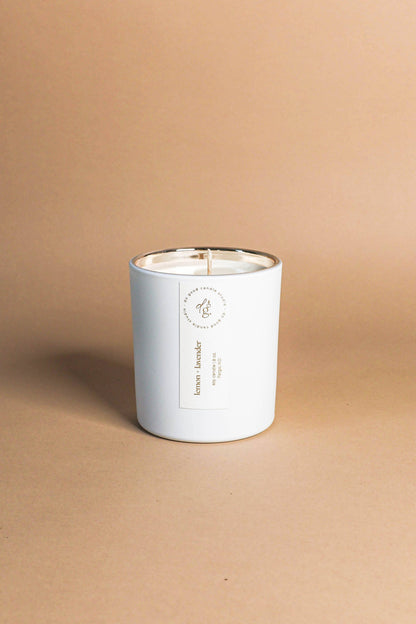 Lemon + Lavender Soy Candle