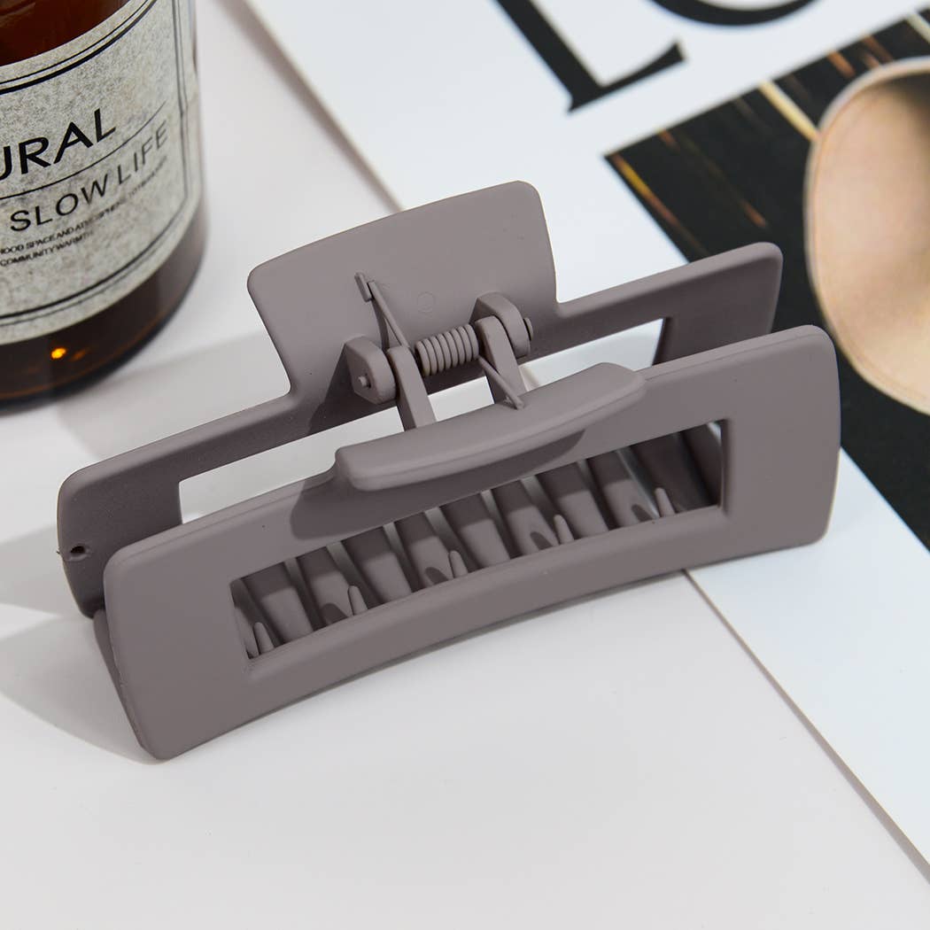 Matte Square Hair Clip