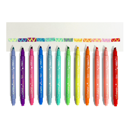 Switch-Eroo Sparkle Glittery Color Changing Markers