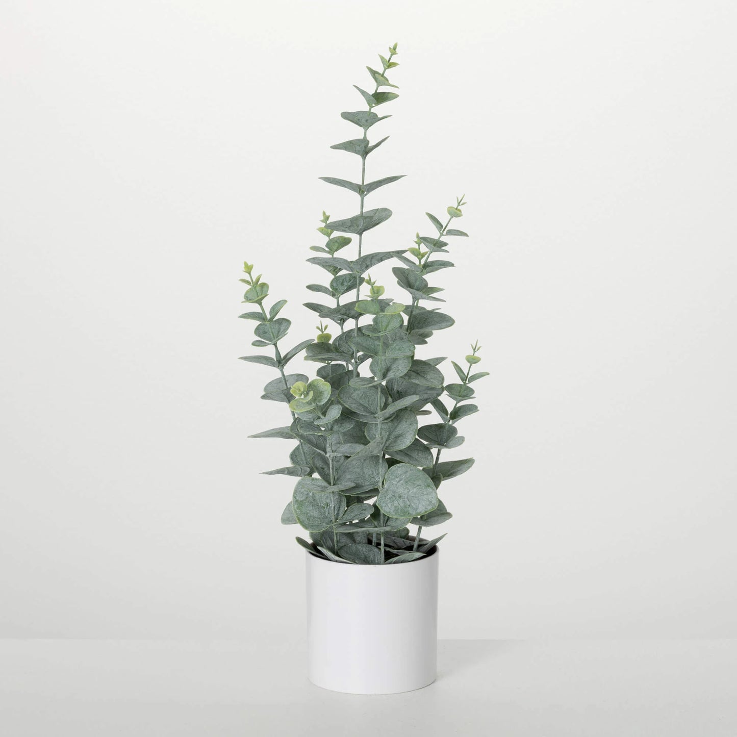 Faux Potted Eucalyptus Bush