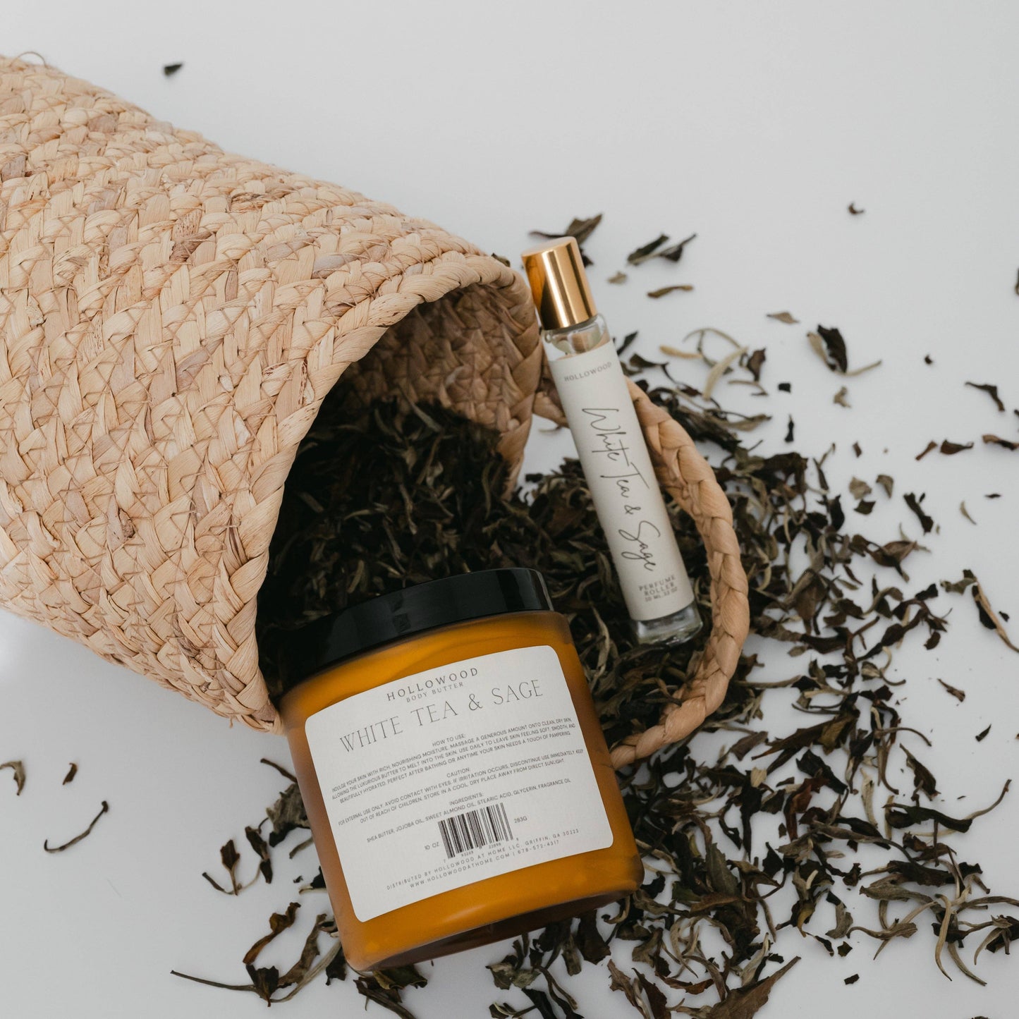 White Tea & Sage Perfume Roller