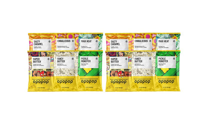 Variety Show Flavor-Wrapped Popcorn Kernels