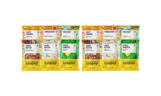 Variety Show Flavor-Wrapped Popcorn Kernels