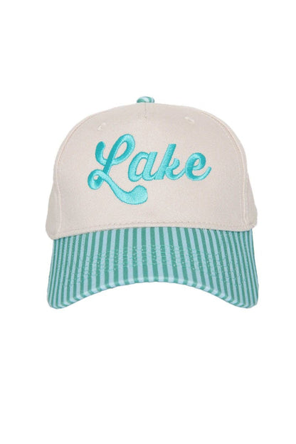 Blue Stripe Lake Hat