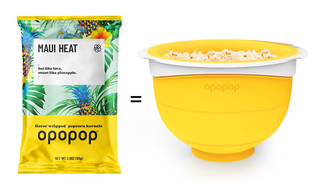 Variety Show Flavor-Wrapped Popcorn Kernels