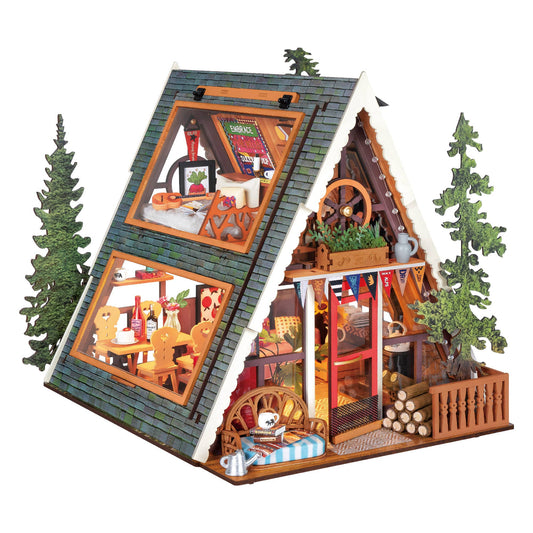 A-Frame Cabin Miniature House