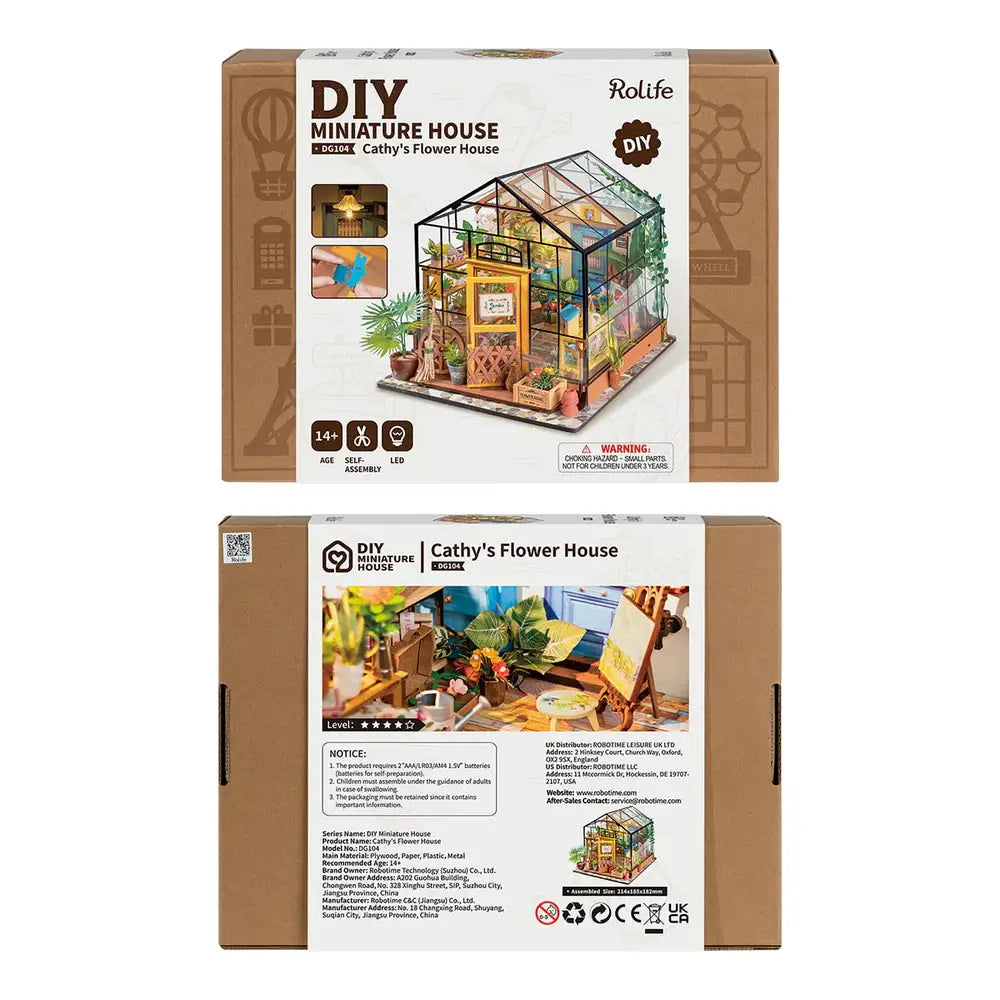 Cathy Flower Miniature House