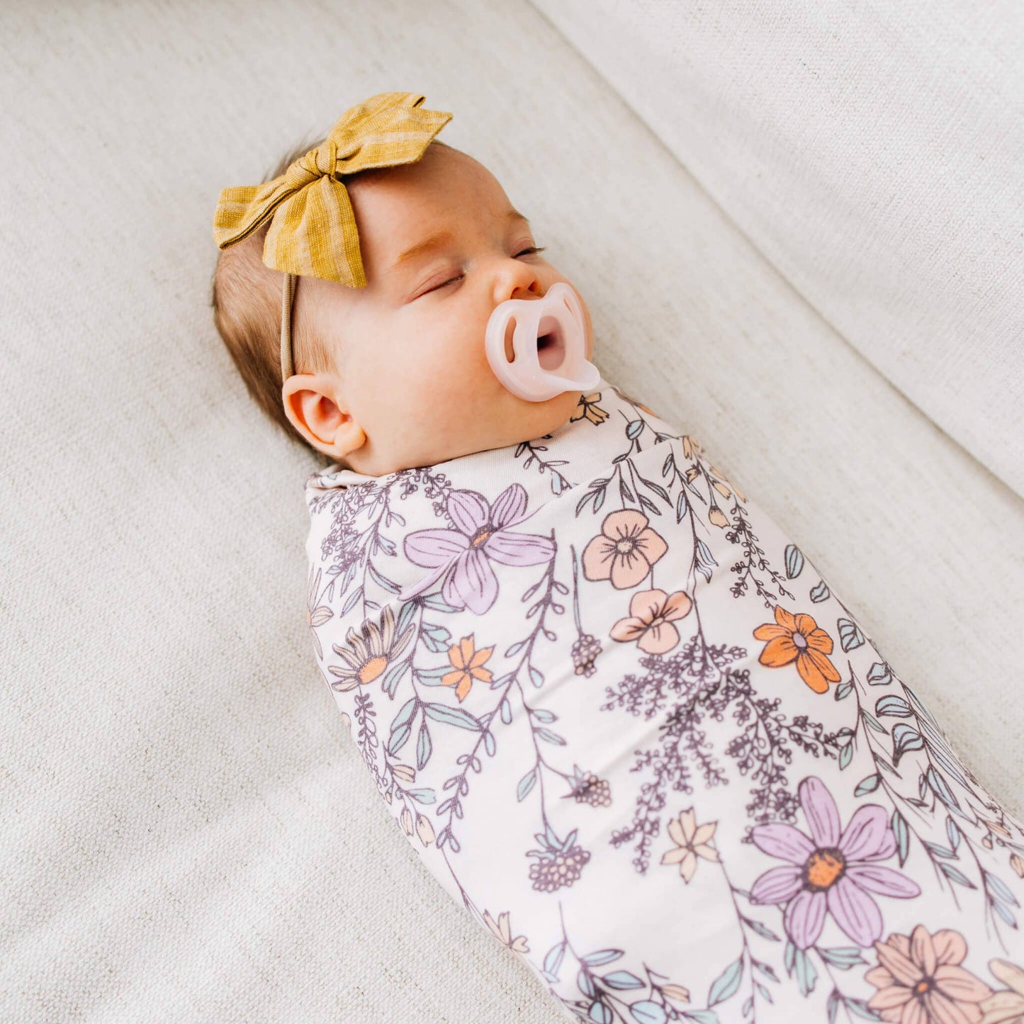 Flora Swaddle Blanket