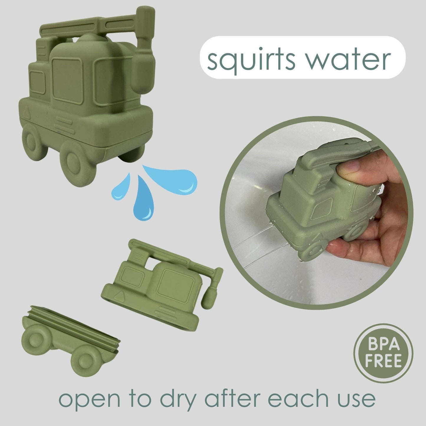 Construction Bath Toy Set