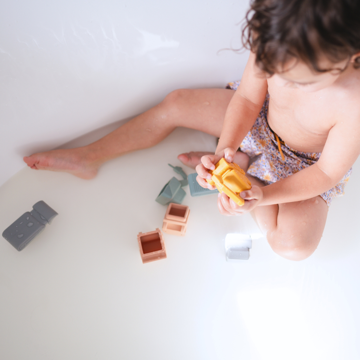 Construction Mold Free Bath Toy