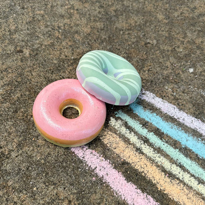 Rainbow Donuts Sidewalk Chalk