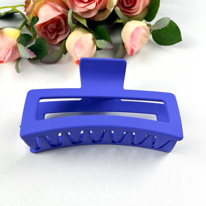 Pink Rectangular Hair Clip