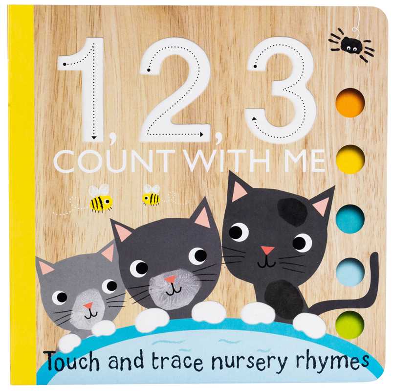 1, 2, 3 Count with Me Touch and Trace Board Book