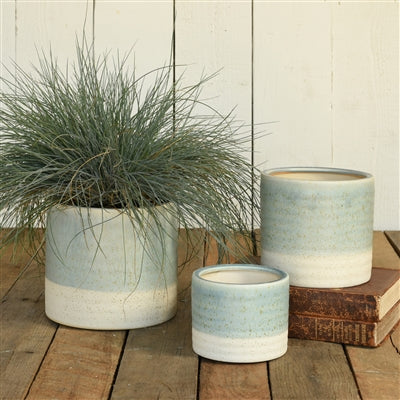 Isle Light Blue Cachepot