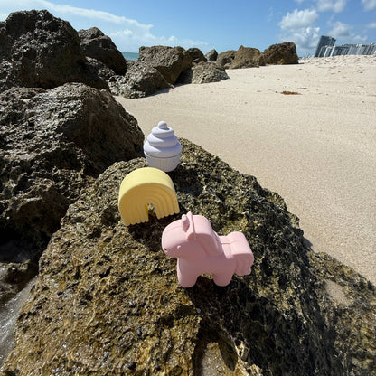 Unicorn Theme Bath Toy Set