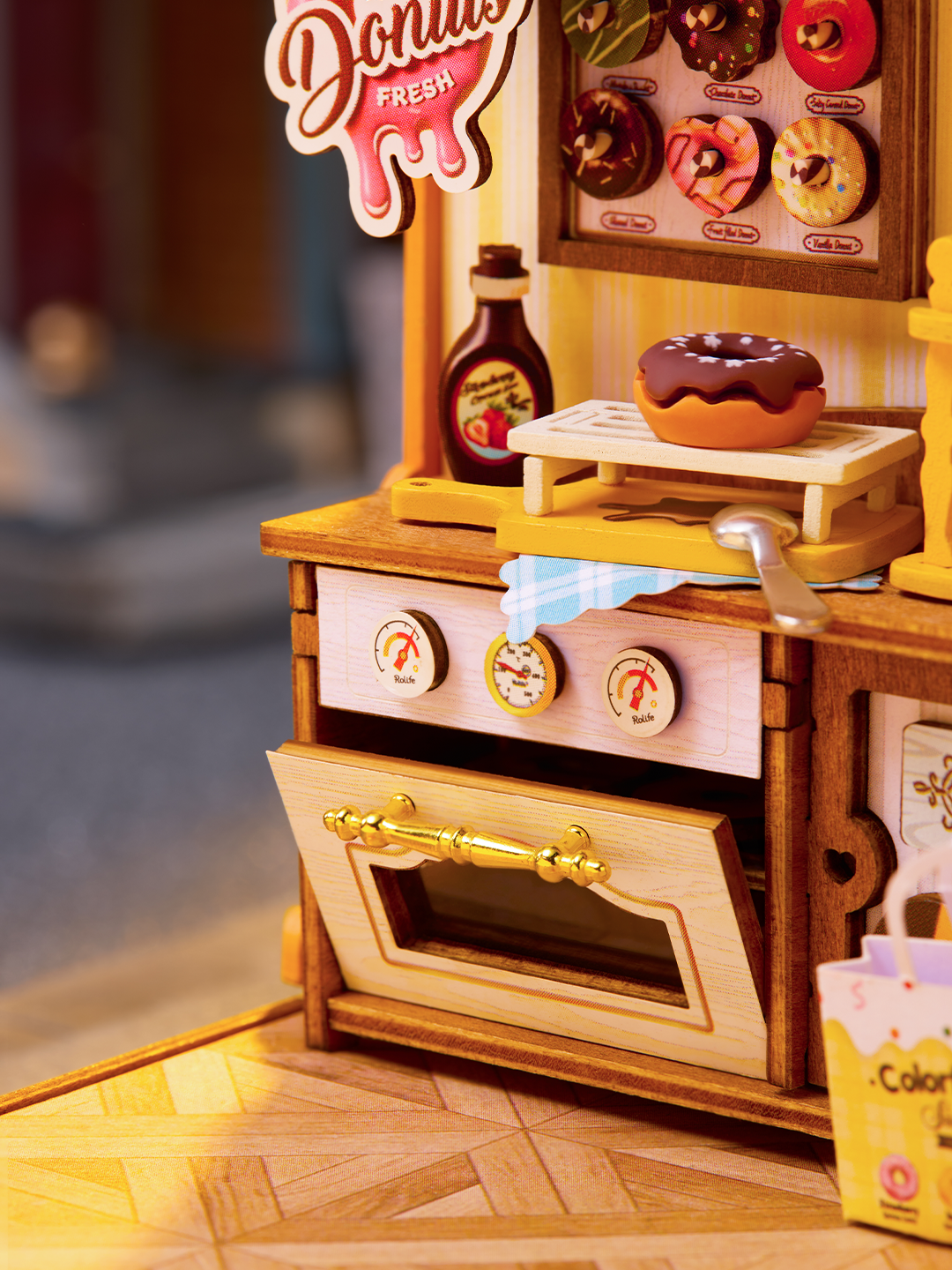 Sweetie's Donut Shop Miniature House