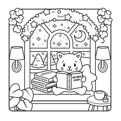 Snuggly Winter Coloring Book