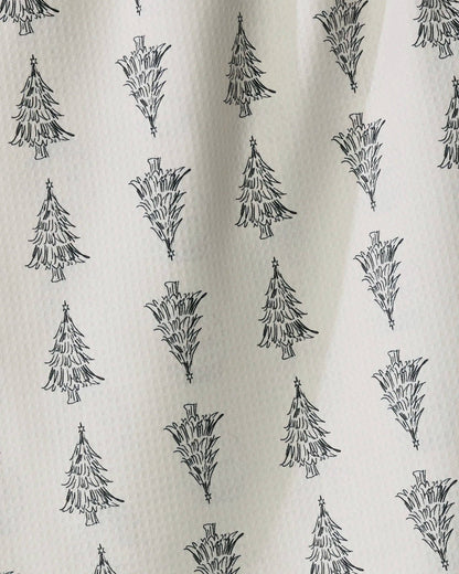 Evergreen Sketches Luxe Kitchen Tea Towel