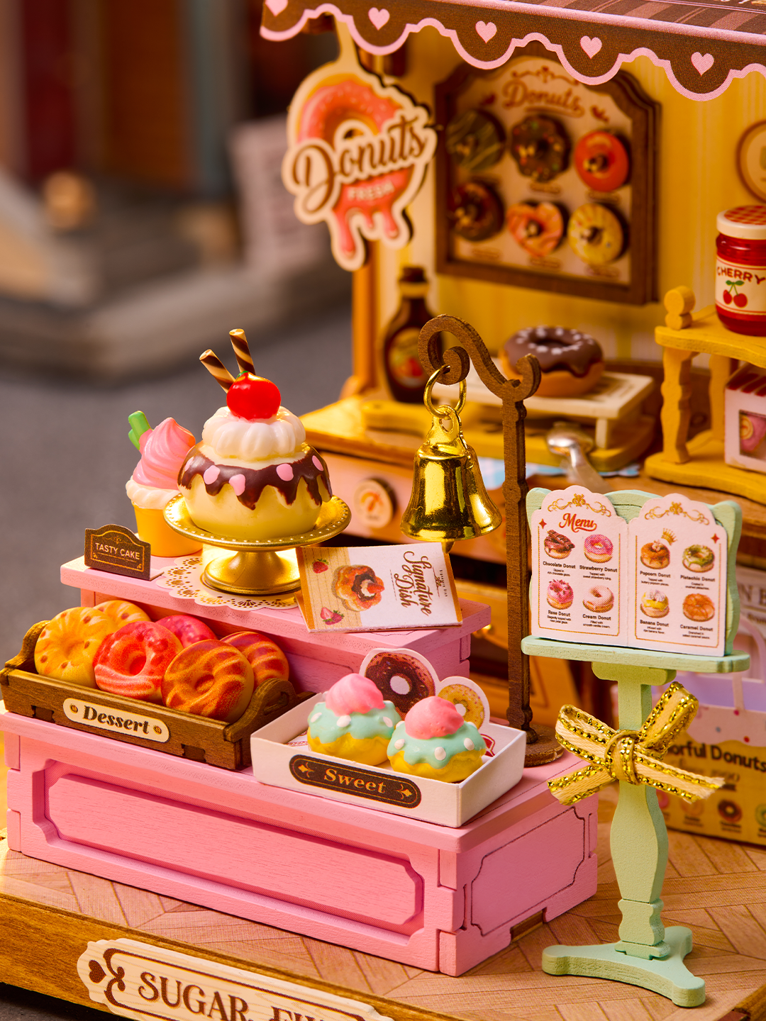 Sweetie's Donut Shop Miniature House