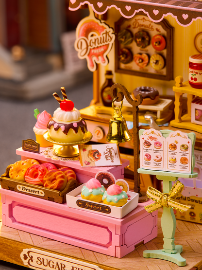 Sweetie's Donut Shop Miniature House