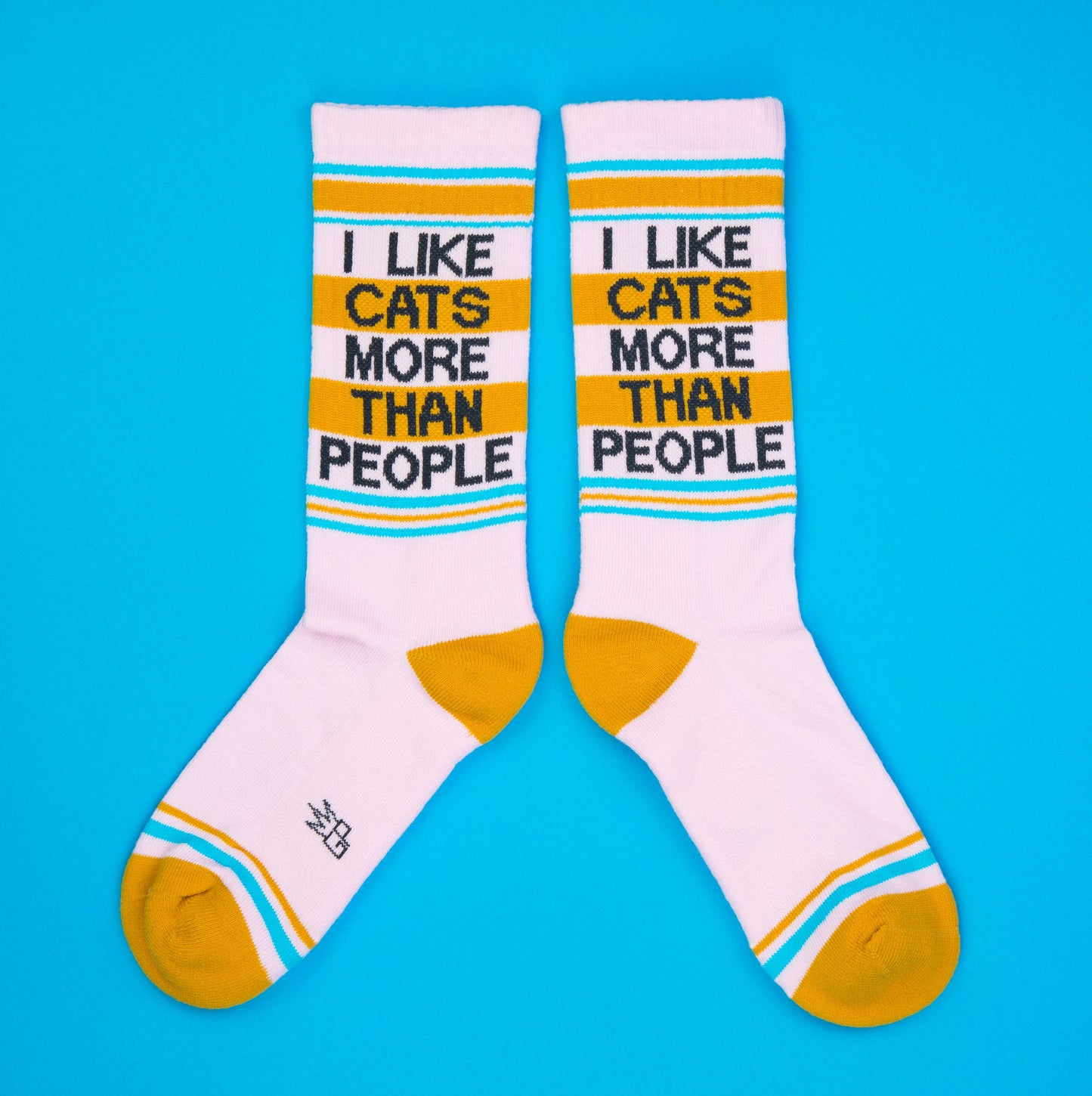 I Like Cats More Than People Crew Socks