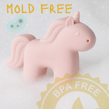 Unicorn Theme Bath Toy Set